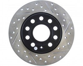 StopTech Sport Drilled/Slotted Brake Rotor Rear Right