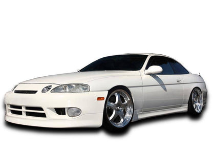 KBD - Lexus SC SC300 SC400 1992-2000 Aero Craft Style 1 Piece Polyurethane Front Bumper with Crossbars (37-6012)