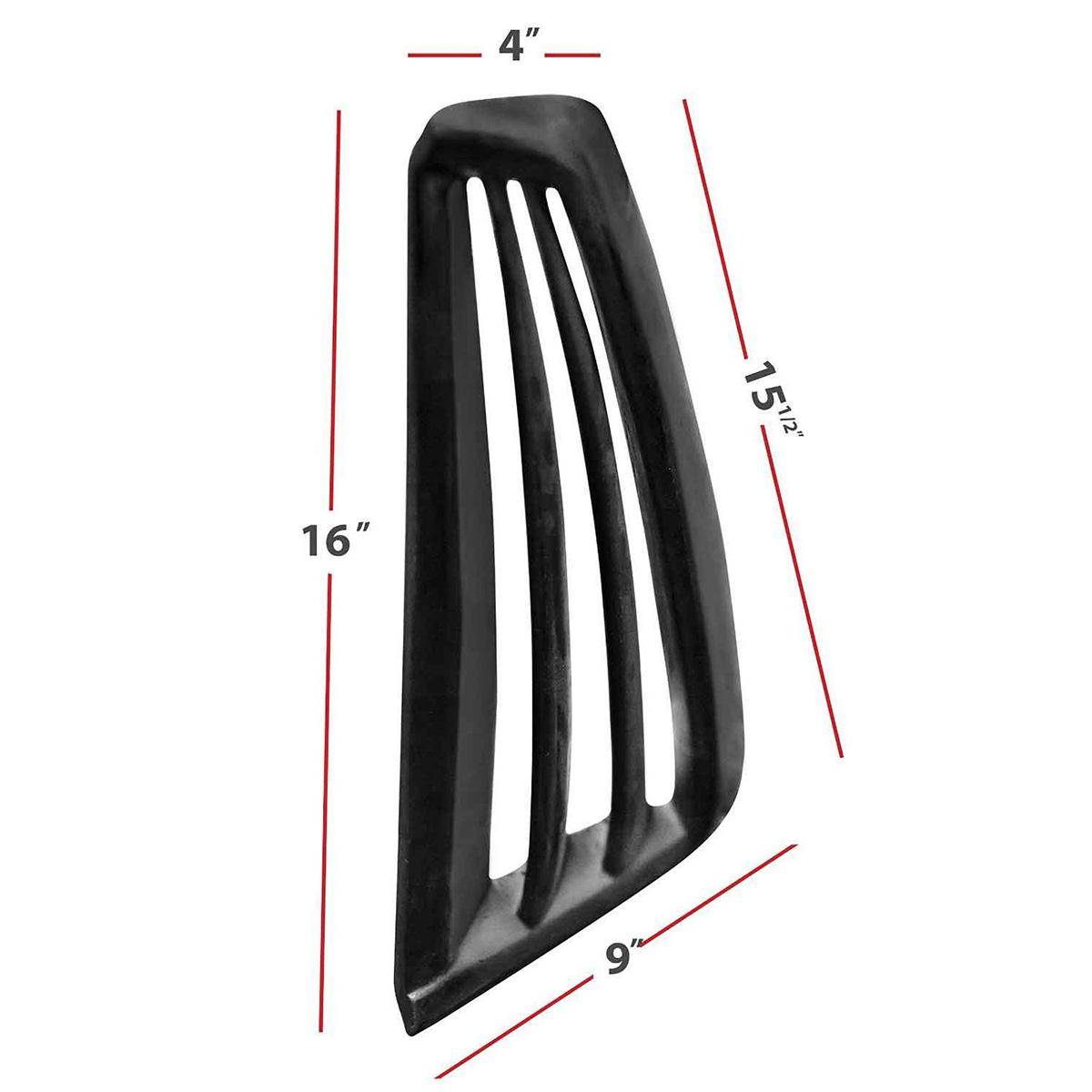 KBD - Ford Mustang 1999-2004 Sallen Style 2 Piece Polyurethane Side Scoops (37-2225)