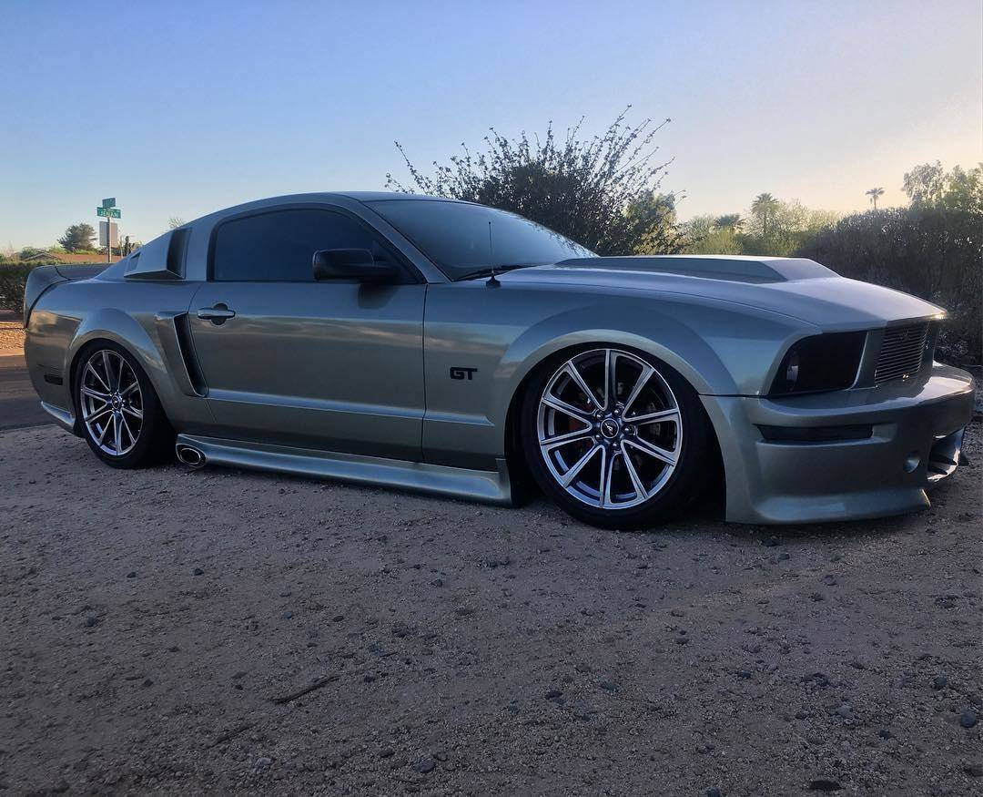 KBD - Ford Mustang 2005-2009 Eleanor Style 4 Piece Polyurethane Full Body Kit (37-2028)