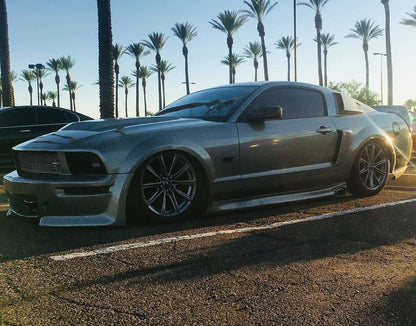 KBD - Ford Mustang 2005-2009 Eleanor Style 3 Piece Polyurethane Rear Wing Spoiler (37-2250)