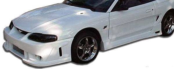 KBD - Ford Mustang 1994-1998 Spy 2 Style 4 Piece Polyurethane Full Body Kit (37-2011)