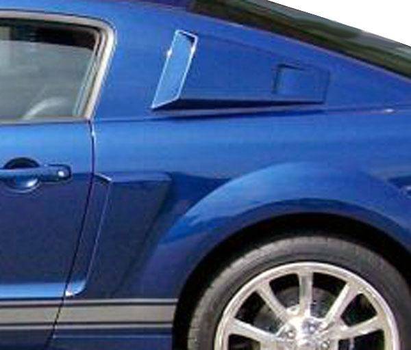 KBD - Ford Mustang 2005-2014 K Spec Style 2 Piece Polyurethane Window Scoops (37-2224)