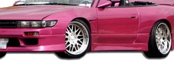 KBD - Nissan 240SX HB 1989-1994 GP1 Style 4 Piece Polyurethane Full Body Kit (37-2106)