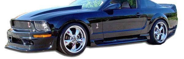 KBD - Ford Mustang GT / V8 2005-2009 Cobra R Style 1 Piece Polyurethane Front Bumper (37-2175)