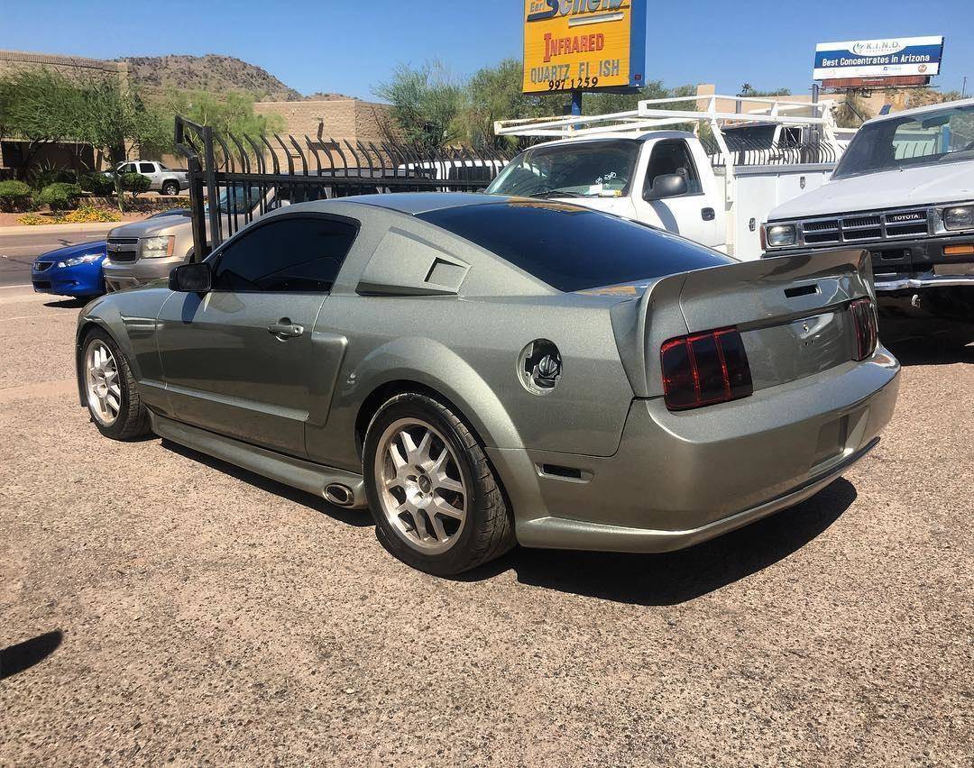 KBD - Ford Mustang 2005-2009 Eleanor Style 3 Piece Polyurethane Rear Wing Spoiler (37-2250)