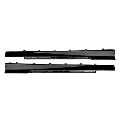 KBD - Chevrolet Camaro 2010-2015 Premier Style 2 Piece Polyurethane Side Skirts (37-2275)