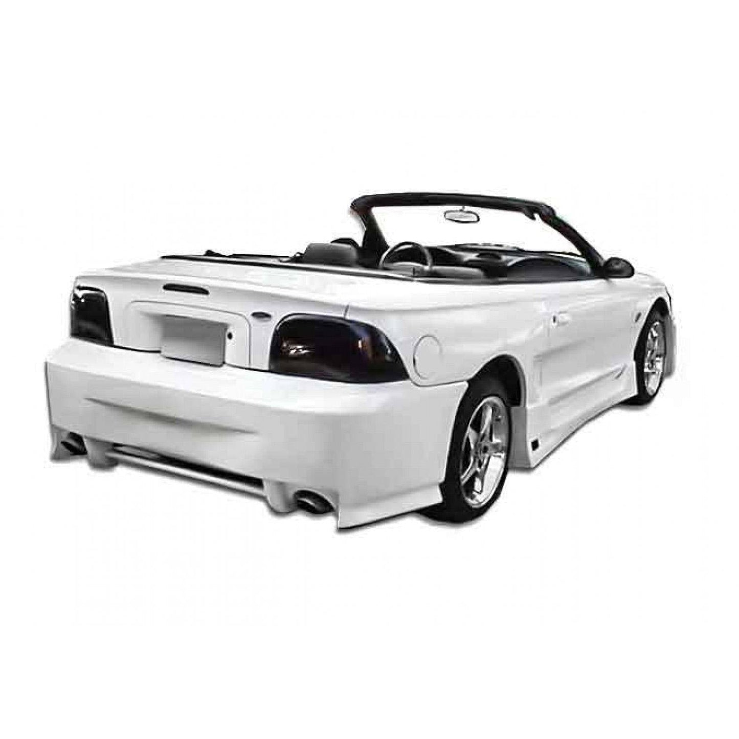 KBD - Ford Mustang 1994-1998 Spy 2 Style 2 Piece Polyurethane Side Skirts (37-2278)