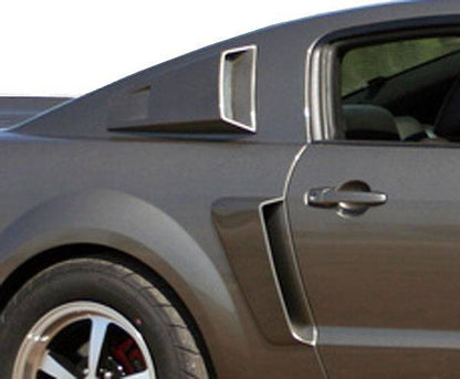 KBD - Ford Mustang 2005-2014 K Spec Style 2 Piece Polyurethane Window Scoops (37-2224)