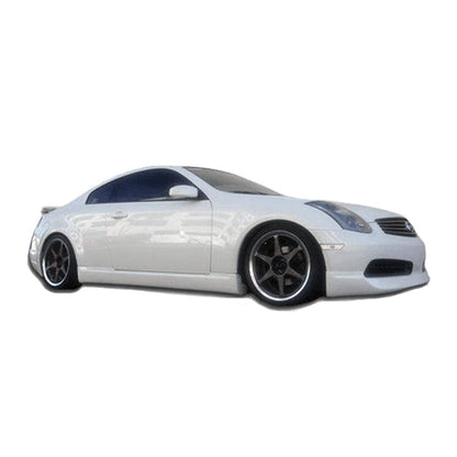 KBD - Infiniti G35 2DR Coupe 2003-2007 ING Style 2 Piece Polyurethane Side Skirts (37-2290)
