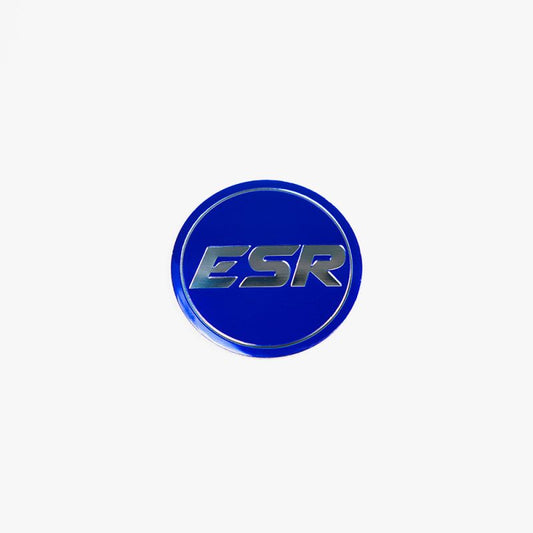 SR VERSION 1 BLUE STICKER WITH SILVER ESR