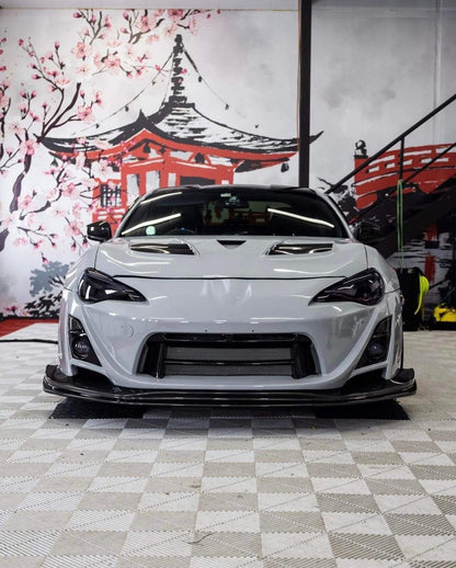 Varis Wide Body Style Front Lip - Toyota 86 ZN6/Subaru BRZ ZC6