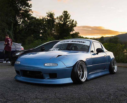 KBD - Mazda Miata 1990-1997 Deuce Style 4 Piece Polyurethane Full Body Kit (37-6624)