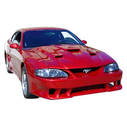 KBD - Ford Mustang 1994-1998 Sallen 2 Style 1 Piece Polyurethane Front Bumper (37-2241)