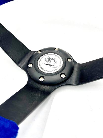 SPDZ1 Blue Royalty Steering Wheel