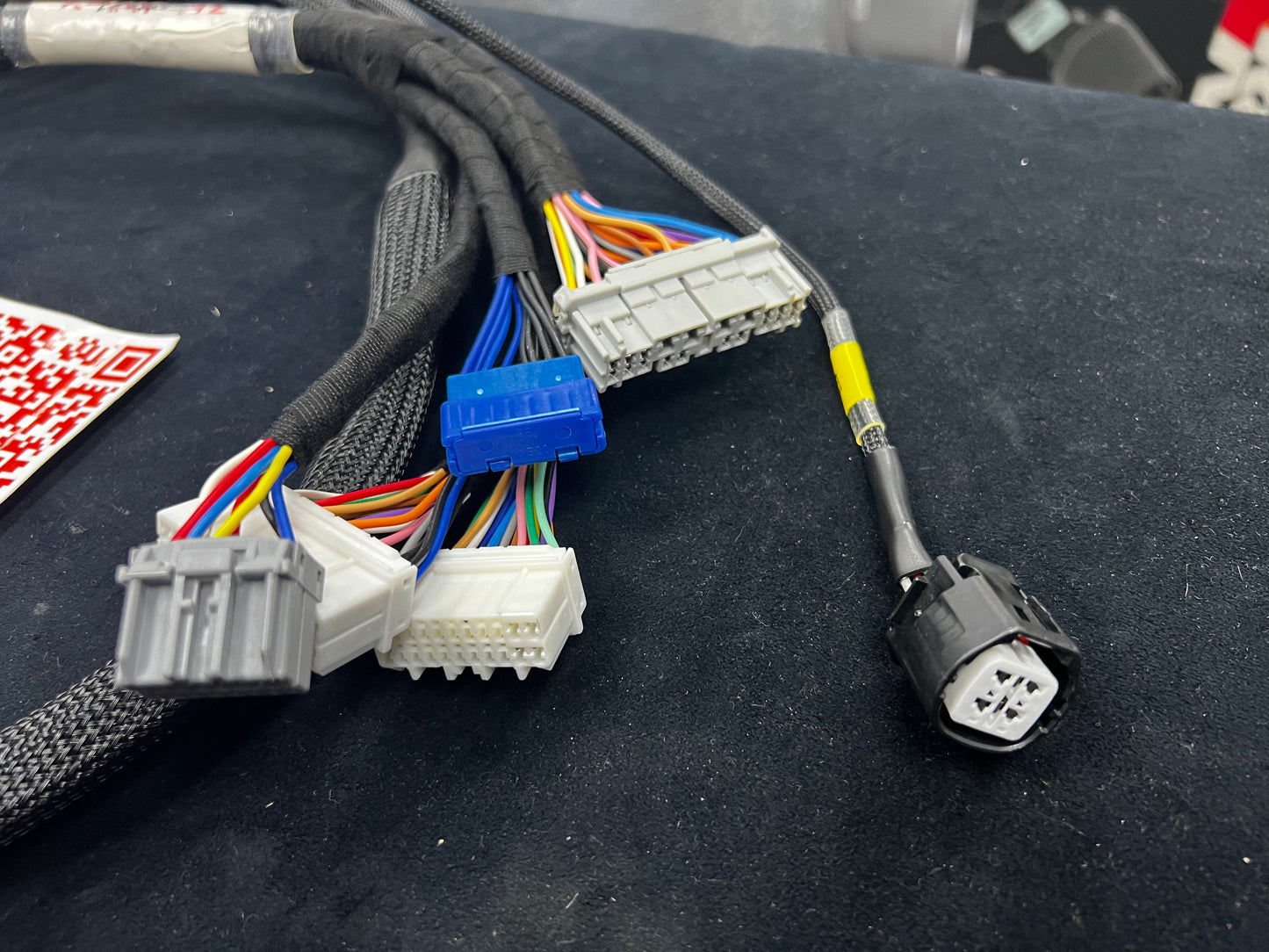 SPDZ1 F-Series and H-Series Wire Harness Made with OBD1 ECU Connectors Attatched