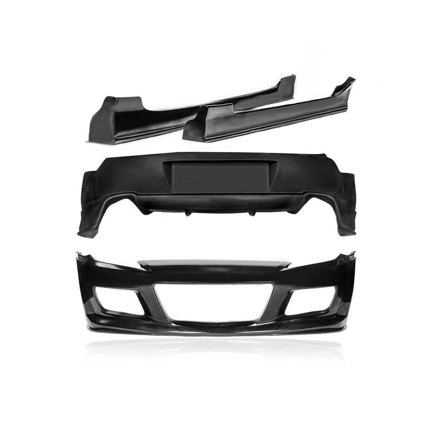 KBD - Mazda RX8 2004-2008 MS Style 4 Piece Polyurethane Full Body Kit (37-2071)