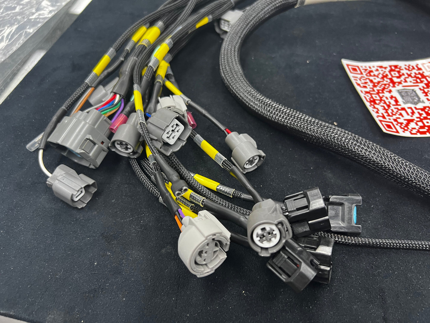SPDZ1 F-Series and H-Series Wire Harness Made with OBD1 ECU Connectors Attatched