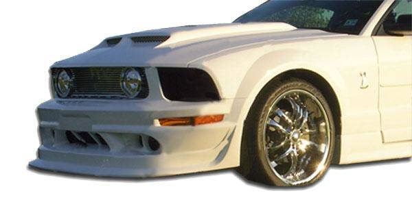 KBD - Ford Mustang GT / V8 2005-2009 Cobra R Style 1 Piece Polyurethane Front Bumper (37-2175)