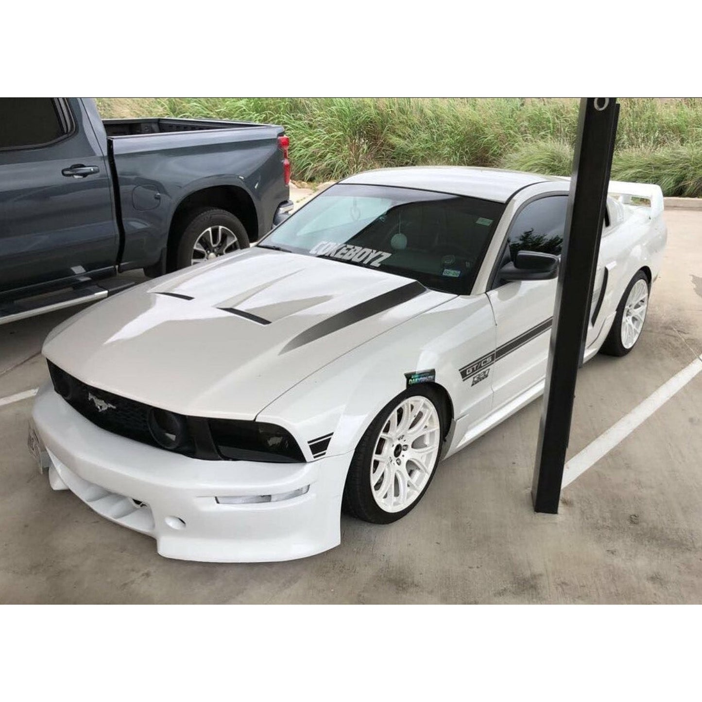 KBD - Ford Mustang 2005-2009 Eleanor Style 1 Piece Polyurethane Front Bumper (37-2246)