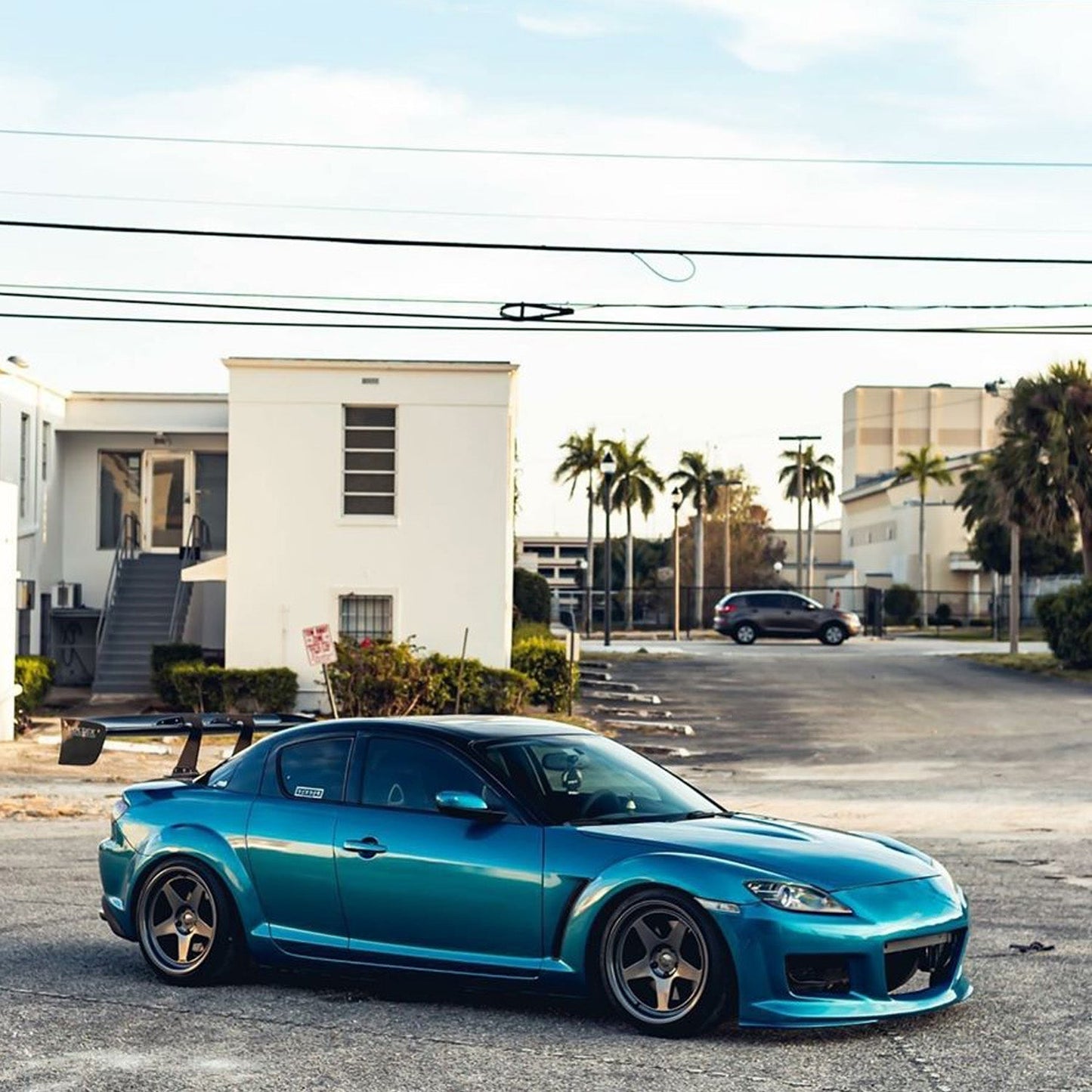 KBD - Mazda RX8 2004-2008 MS Style 1 Piece Polyurethane Front Bumper (37-2075)