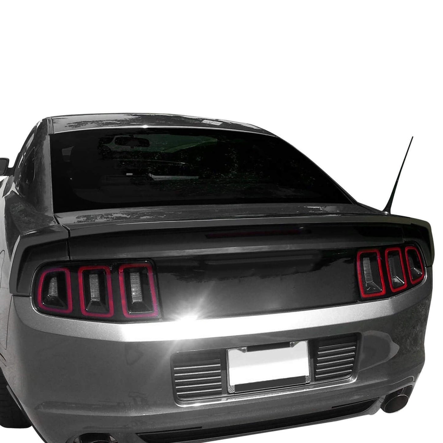 KBD - Ford Mustang 2010-2014 Sallen Style 3 Piece Polyurethane Rear Wing Spoiler (37-2265)