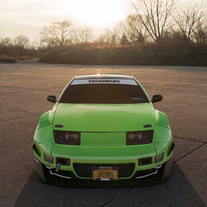 KBD - Nissan 300ZX 1990-1996 PMZ-K V2 2 Piece Polyurethane Front Fenders (2+2 or 2+0) (37-6112)