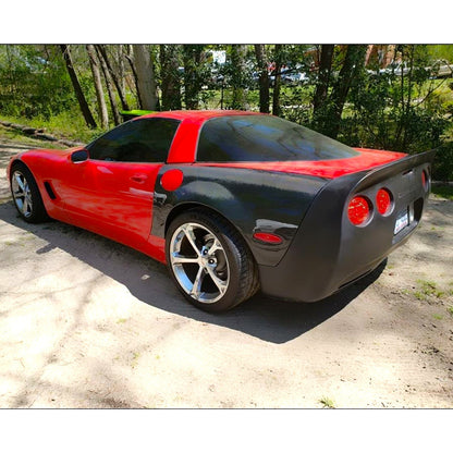 KBD - Chevrolet Corvette C5 1997-2004 Hwy Style 1 Piece Polyurethane Rear Bumper (37-6062)