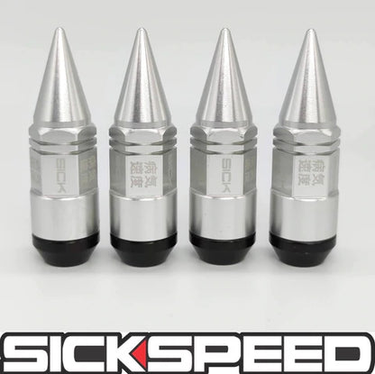 MINI 2PC STEEL LUG NUTS 4PC 12X1.25