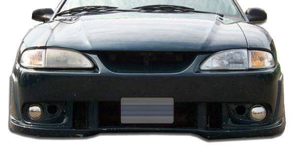 KBD - Ford Mustang 1994-1998 Spy 2 Style 1 Piece Polyurethane Front Bumper (37-2219)