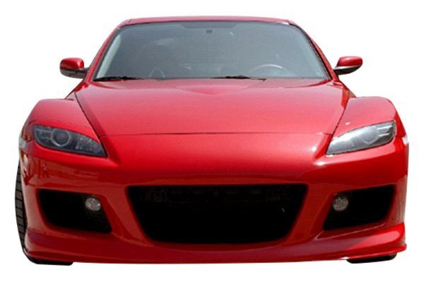 KBD - Mazda RX8 2004-2008 MS Style 1 Piece Polyurethane Front Bumper (37-2075)