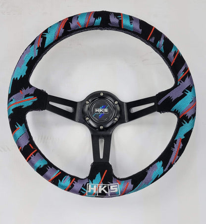 SPDZ1 HKS GT Design Steering Wheel