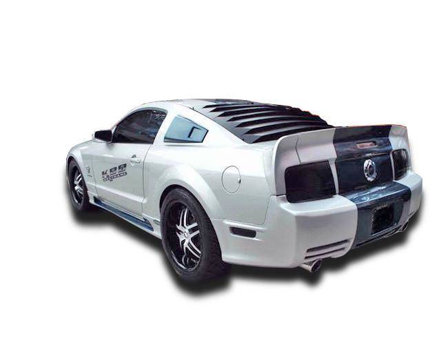 KBD - Ford Mustang 2005-2009 Sallen Style 7 Piece Polyurethane Full Body Kit (37-2132)
