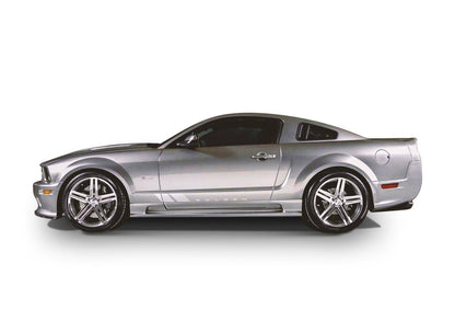KBD - Ford Mustang 2005-2009 Sallen Style 2 Piece Polyurethane Side Skirts (37-2286)