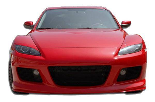 KBD - Mazda RX8 2004-2008 MS Style 4 Piece Polyurethane Full Body Kit (37-2071)