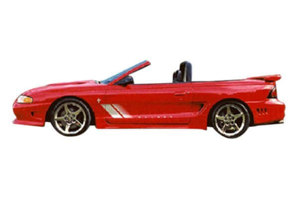 KBD - Ford Mustang 1994-1998 Sallen Style 2 Piece Polyurethane Door Caps/Fill (37-2146)