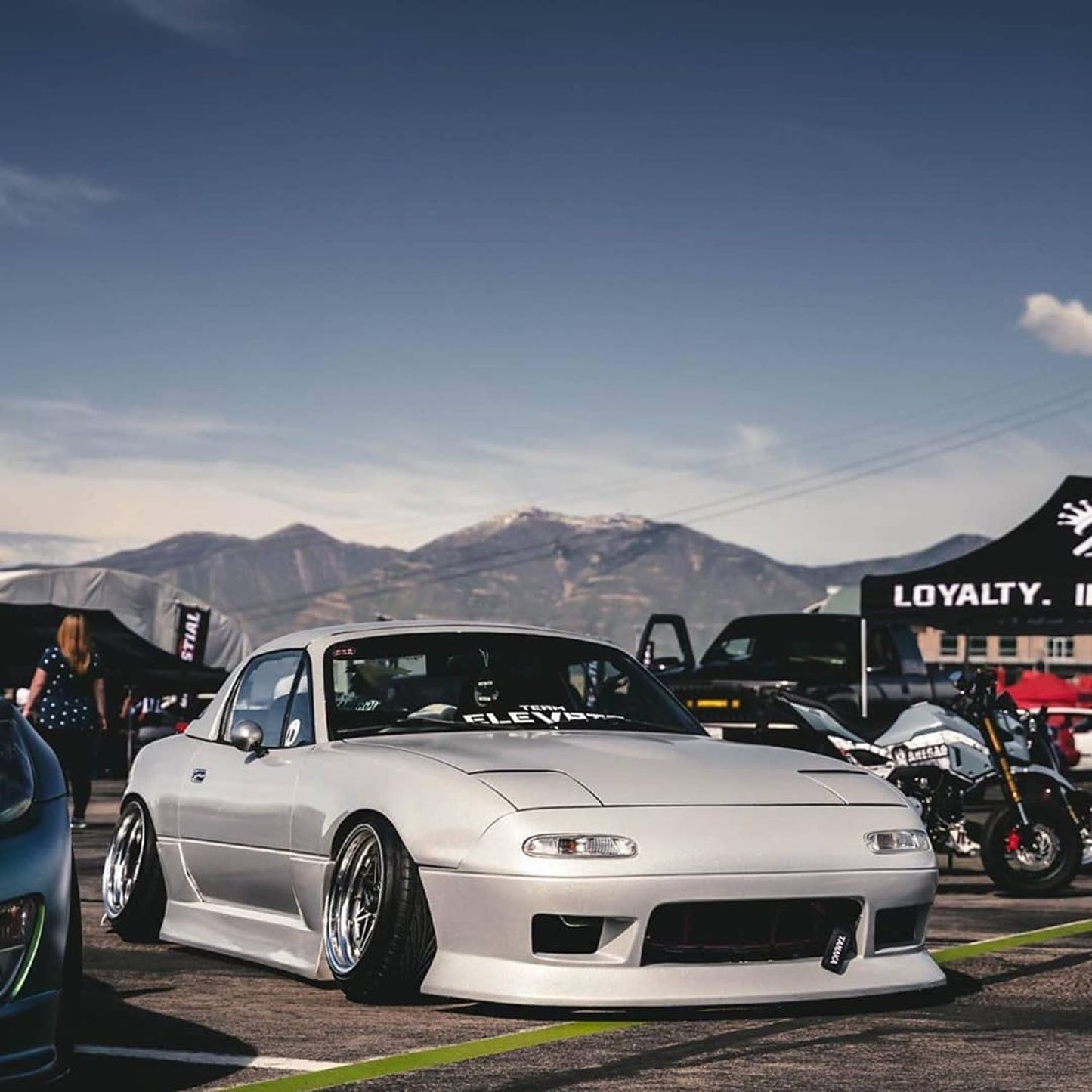 KBD - Mazda Miata 1990-1997 Deuce Style 1 Piece Polyurethane Front Bumper (37-6070)