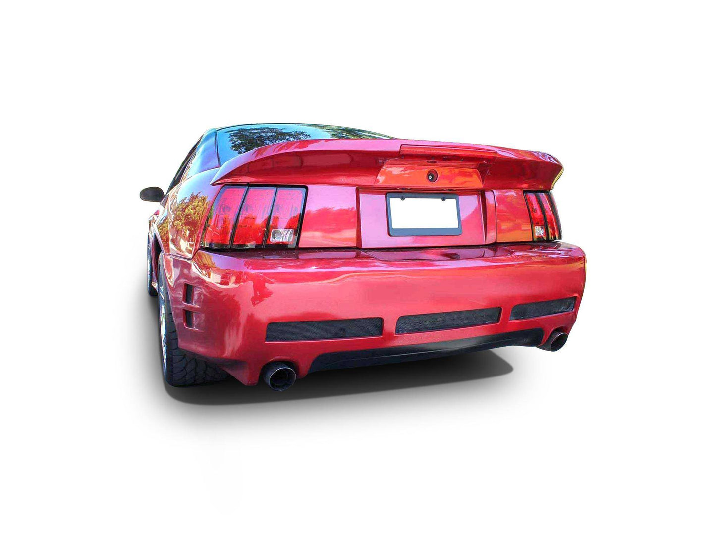 KBD - Ford Mustang 1994-1998 Sallen 2 Style 1 Piece Polyurethane Rear Bumper (37-2242)