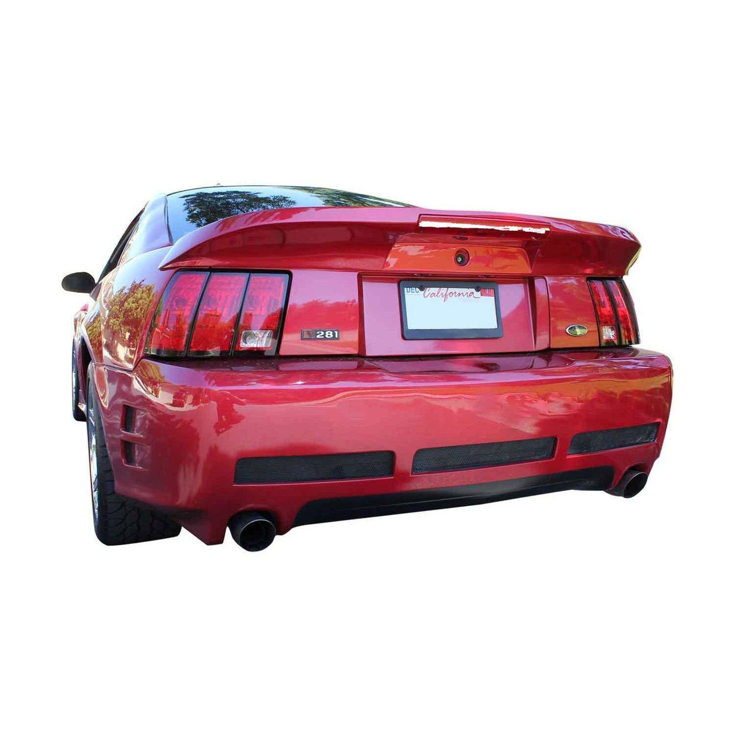 KBD - Ford Mustang 1999-2004 Sallen Style 1 Piece Polyurethane Rear Bumper (37-2203)