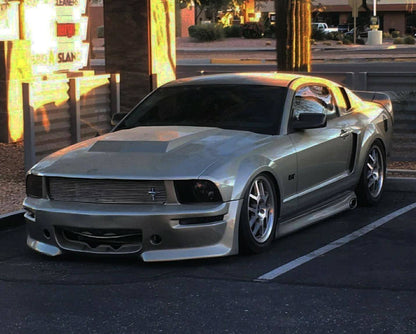 KBD - Ford Mustang 2005-2009 Eleanor Style 1 Piece Polyurethane Front Bumper (37-2246)