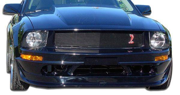 KBD - Ford Mustang GT / V8 2005-2009 Cobra R Style 1 Piece Polyurethane Front Bumper (37-2175)