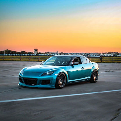 KBD - Mazda RX8 2004-2008 MS Style 1 Piece Polyurethane Front Bumper (37-2075)