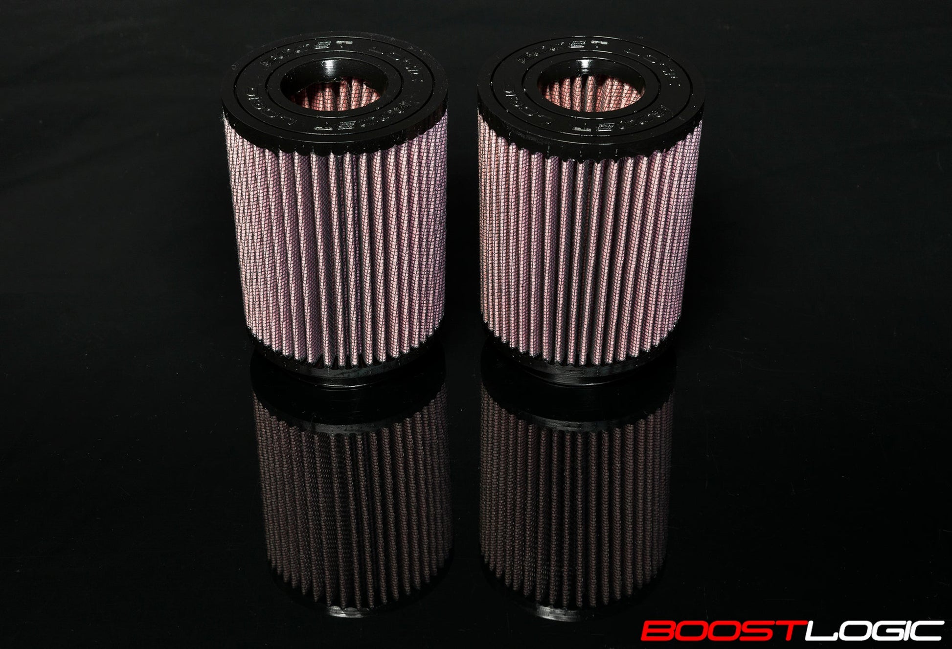 Boost Logic High Flow Air Filters with Dual Cone Inlet (Pair of 2 Filters)-C-Dub Tech