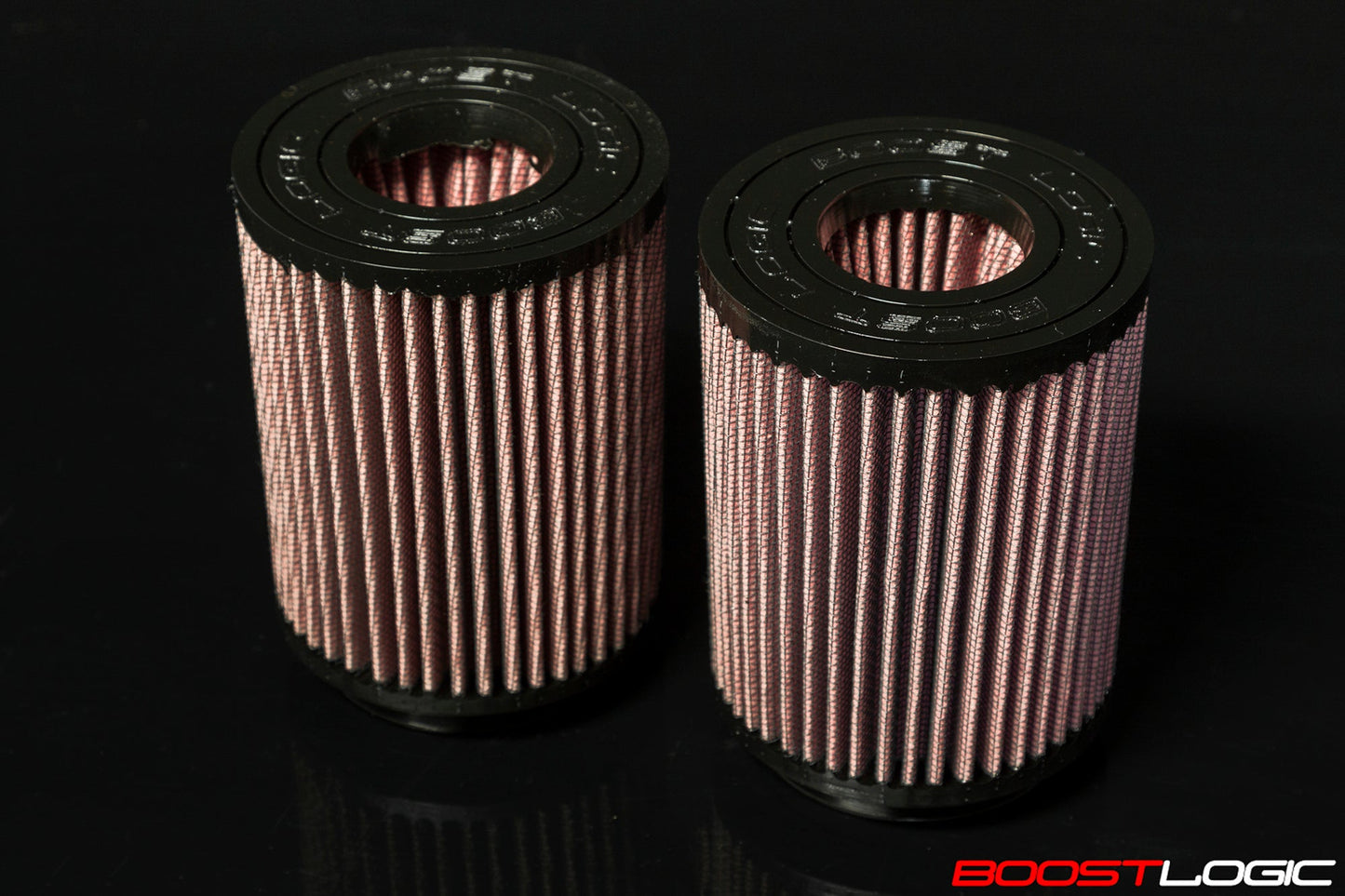 Boost Logic High Flow Air Filters with Dual Cone Inlet (Pair of 2 Filters)-C-Dub Tech