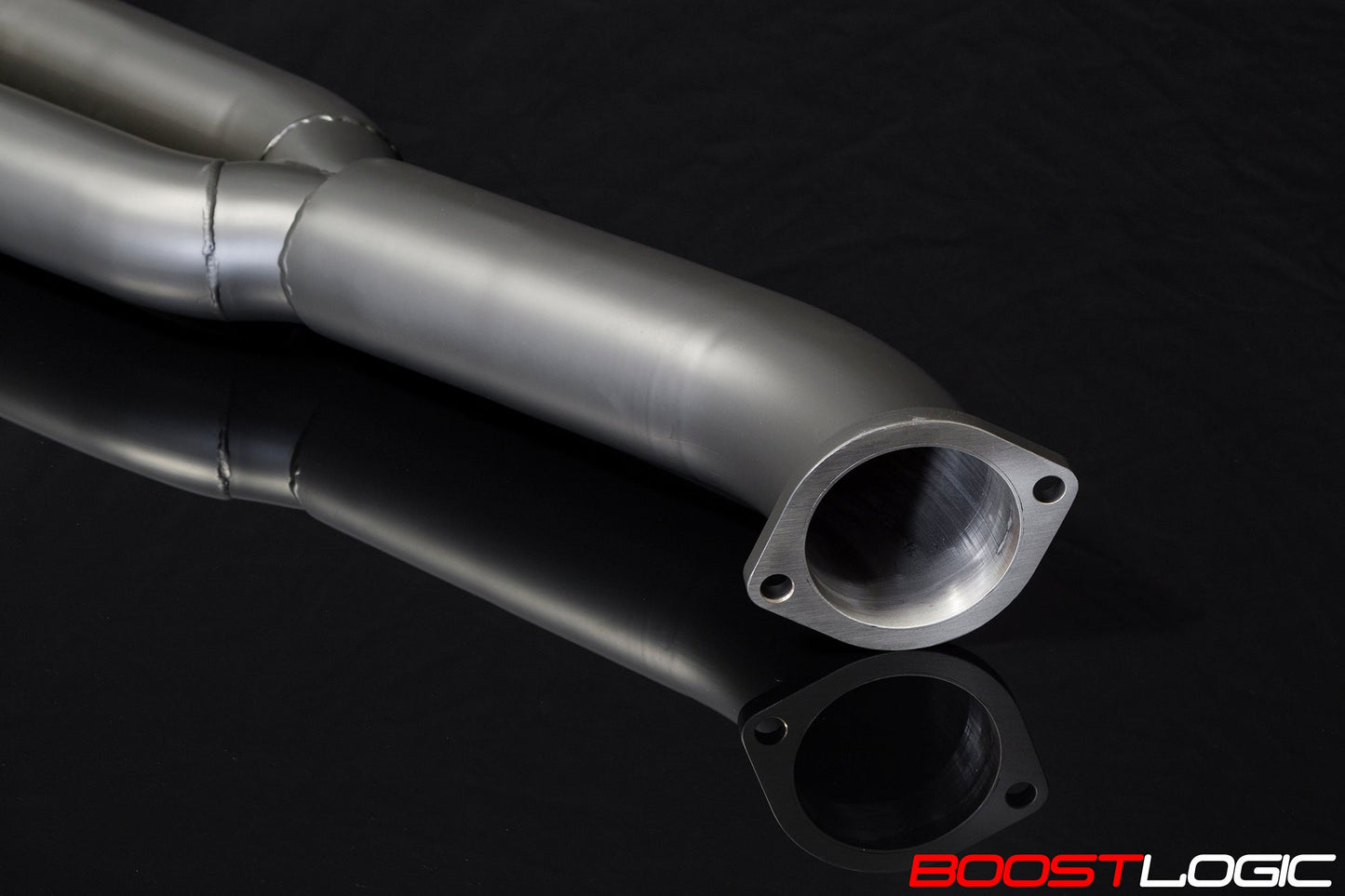 Boost Logic Midpipe (Y-Pipe) Nissan R35 GTR 09+ (Coated)-C-Dub Tech
