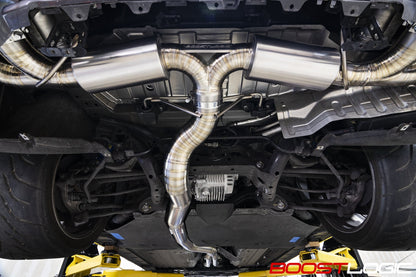 Boost Logic R35 4″ Titanium Exhaust Nissan R35 GTR 09+-C-Dub Tech