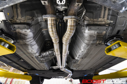 Boost Logic R35 4″ Titanium Exhaust Nissan R35 GTR 09+-C-Dub Tech
