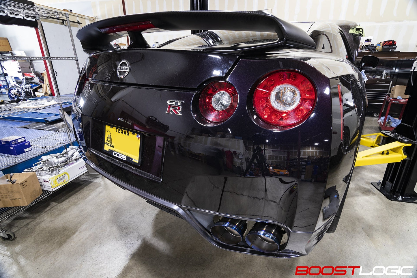 Boost Logic R35 4″ Titanium Exhaust Nissan R35 GTR 09+-C-Dub Tech