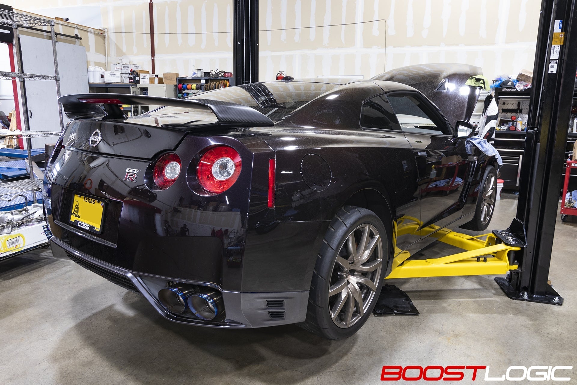 Boost Logic R35 4″ Titanium Exhaust Nissan R35 GTR 09+-C-Dub Tech