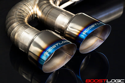 Boost Logic R35 4″ Titanium Exhaust Nissan R35 GTR 09+-C-Dub Tech